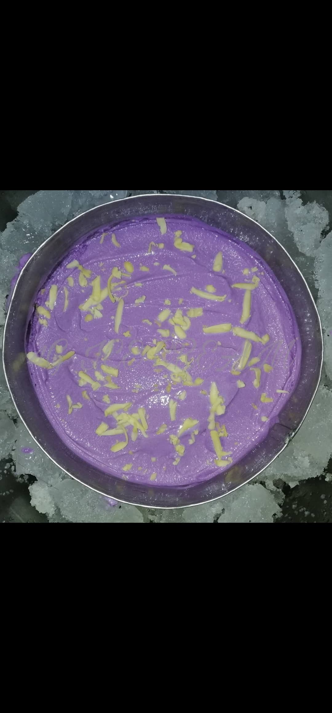 Ube Cheese ice cream